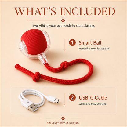 Smart Interactive Pet Ball
